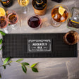 Personalised Bar Mat Non-slip PVC Rubber Bar Mat Custom Bar Name