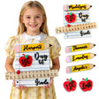 Personalized First Day of School Sign Custom Name for Kids Reusable Back to School Sign for Pre-k to 12 First & Last Day of Preschool Board Children Photo Prop Gift for New Parents Teacher