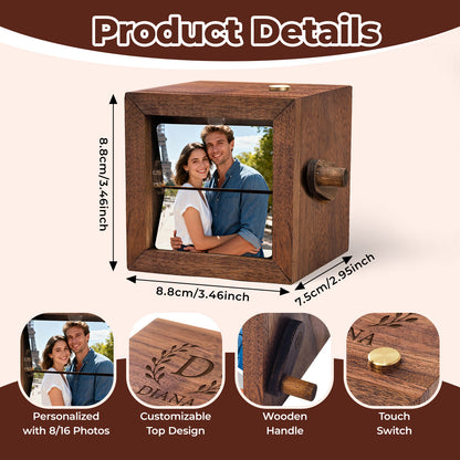 Personalized Photo Flip Box
