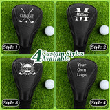 Funda personalizada para palo de golf con nombre o logotipo