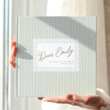 Letters to the Bride Scrapbook Custom Wedding Memory Book Wedding Guest Book Alternative Newly Engaged Gift for Her