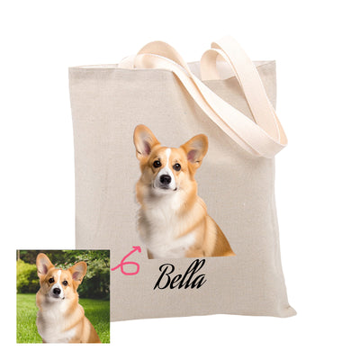 Bolso de mano personalizado para mascotas, bolso de mano personalizado, bolso con cremallera personalizado para mujer