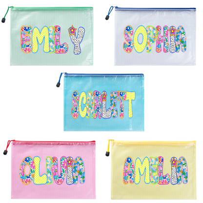 Personalized Beach Bag with Artistic Name