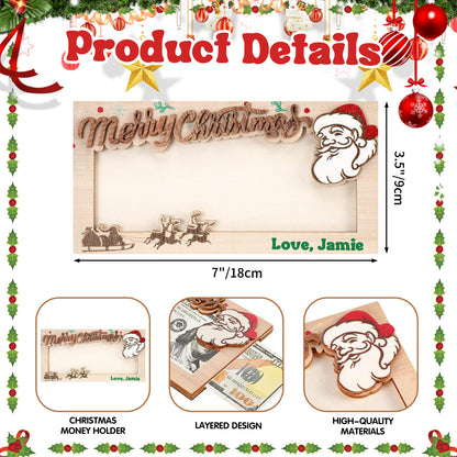 Personalized Xmas Money Holder