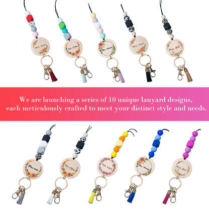 Custom Name Teacher Lanyard