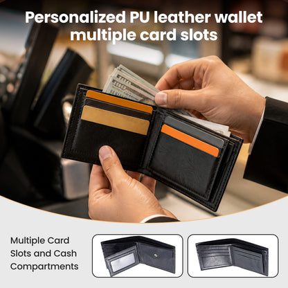 Personalized Bat Wallet with Name