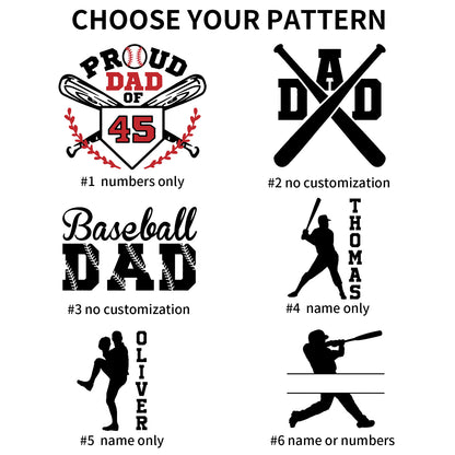 Personalized Mini Baseball Keychain