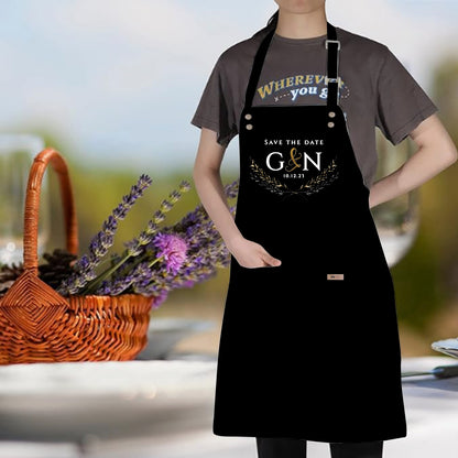 Personalized Aprons for Couples, Wedding Aprons, Husband And Wife Aprons