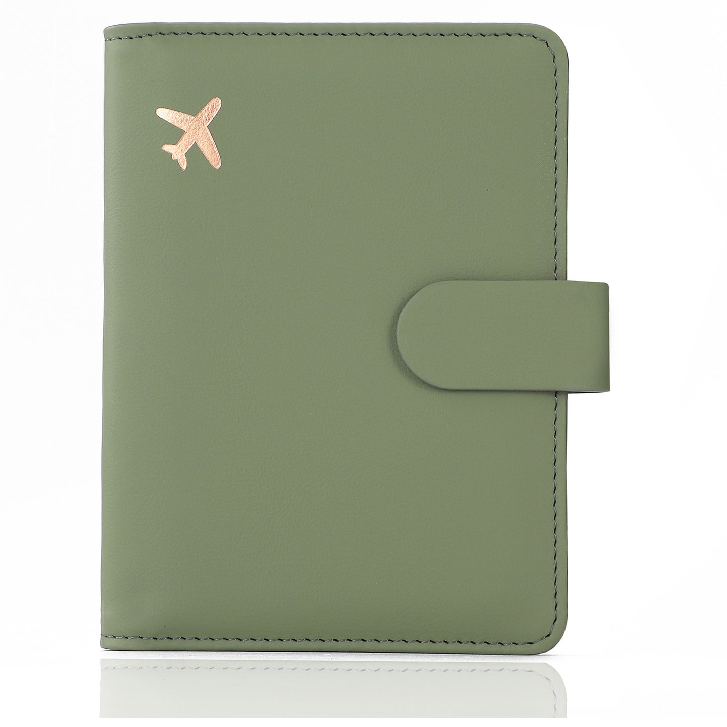 Personalised Durable Leather Passport Cover, Custom Luggage Tag Set with Name