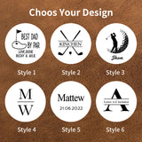 Personalized Dad Golf Tags