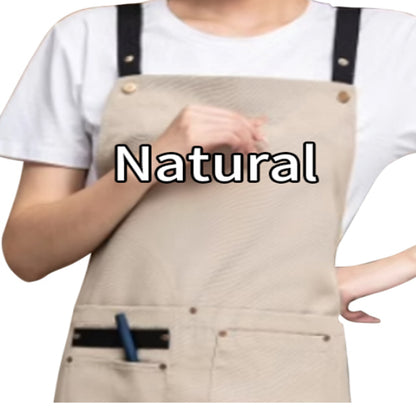 Personalized Canvas Embroidered Apron