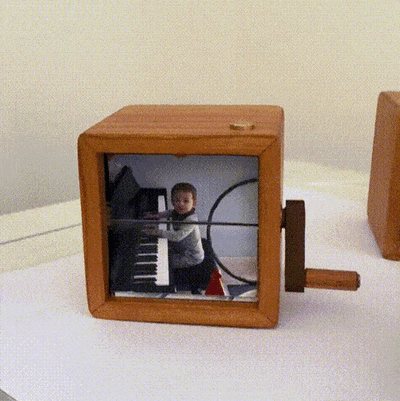 Caja de fotos personalizable Flip: da vida a tus recuerdos